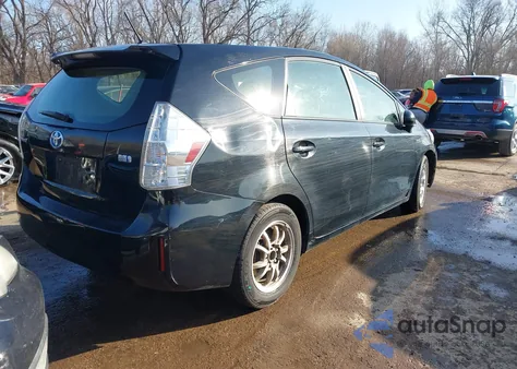 2014 Toyota Prius V Two from USA, damaged, VIN JTDZN3EU9EJ009903